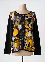 Gilet manches longues noir TELMAIL pour femme seconde vue