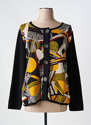 Gilet manches longues noir TELMAIL pour femme