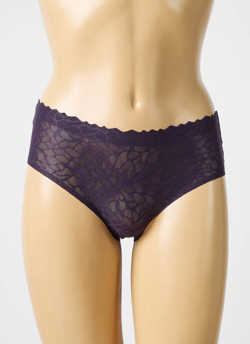 Culotte violet SLOGGI pour femme