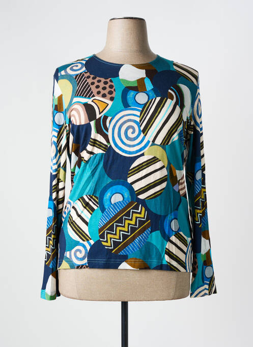 Top bleu GRIFFON pour femme