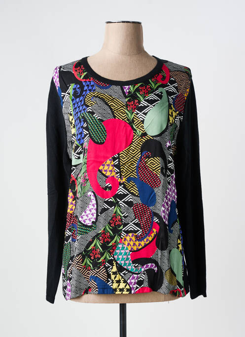 Top noir TELMAIL pour femme