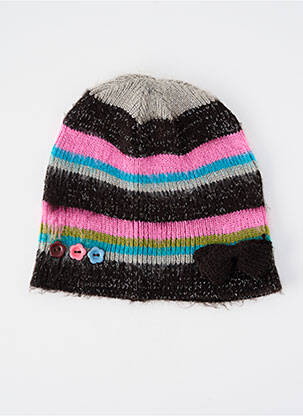 Bonnet noir PERRIN fille