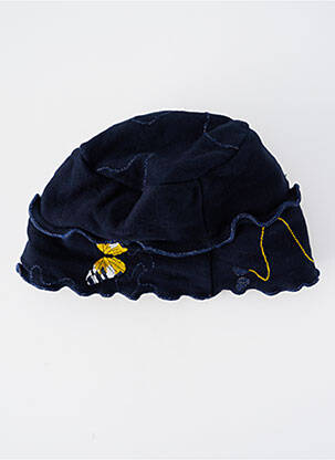 Bonnet stretch bleu BERTHE AUX GRANDS PIEDS femme