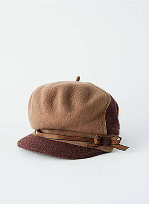 Casquette casquette norvégienne marron MTM femme