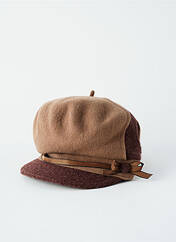 Casquette marron MTM pour femme seconde vue