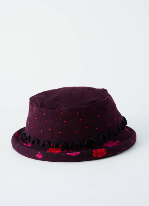 Chapeau violet BERTHE AUX GRANDS PIEDS pour femme