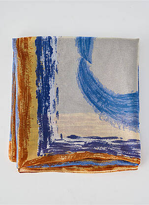 Foulard légère et transparente bleu DAMART femme