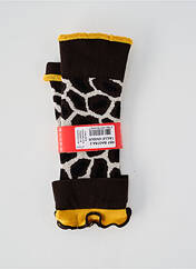 Mitaines noir BERTHE AUX GRANDS PIEDS pour femme seconde vue