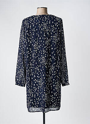 Robe courte coupe fluide manches longues bleu VERO MODA femme
