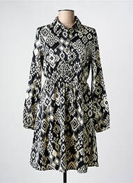 Robe courte manches longues manches longues noir VERO MODA femme