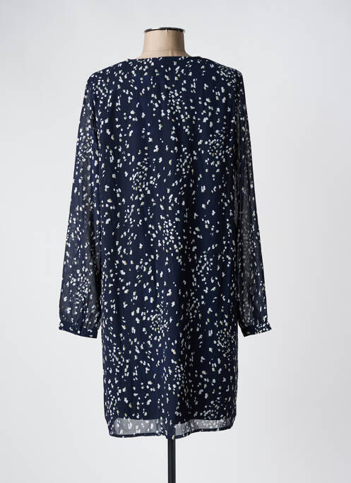 Robe courte manches longues manches longues bleu VERO MODA femme
