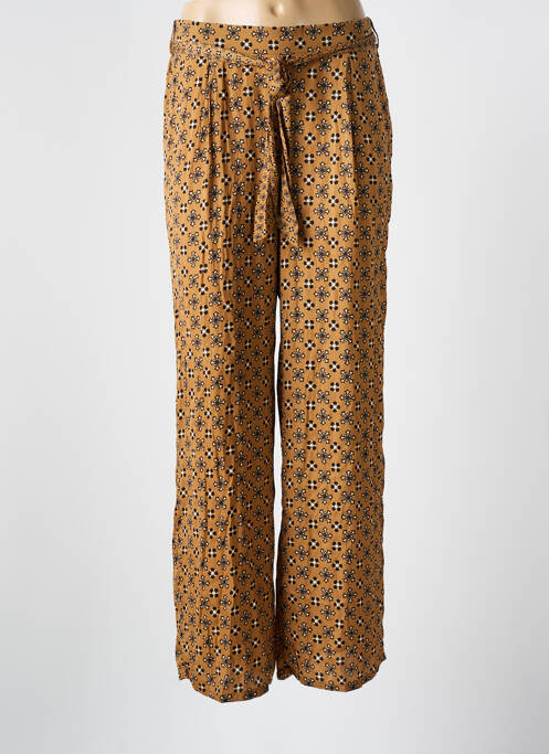 Pantalon droit marron VERO MODA pour femme