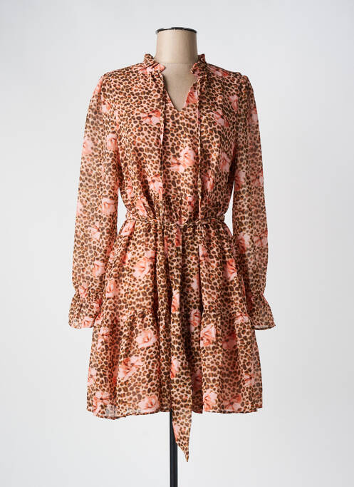 Robe courte rose VERO MODA pour femme