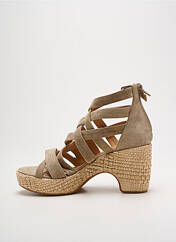 Sandales/Nu pieds marron ADIGE pour femme seconde vue