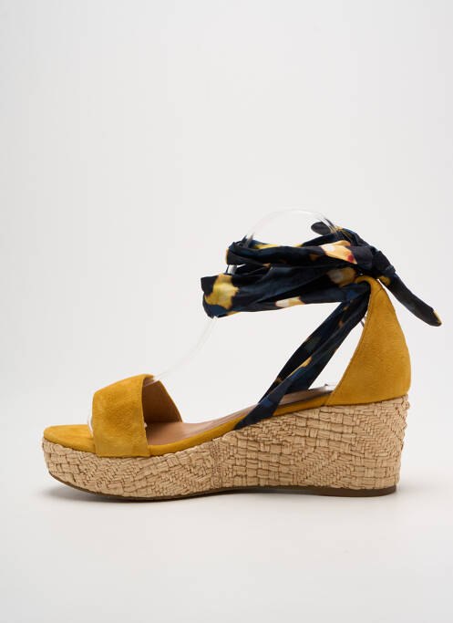 Sandales/Nu pieds jaune ADIGE femme