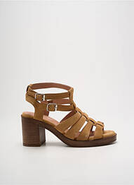 Sandales/nu pieds talon bottier talon de 7 à 9cm marron ADIGE femme