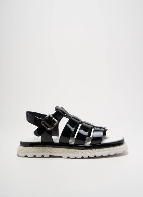 Spartiates noir REGARD pour femme