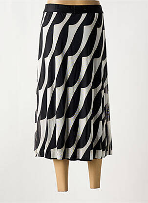 Jupe longue imprimé fantaisie noir STREET ONE femme