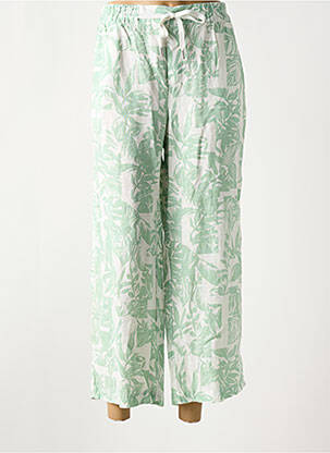 Pantalon 7/8 vert STREET ONE pour femme