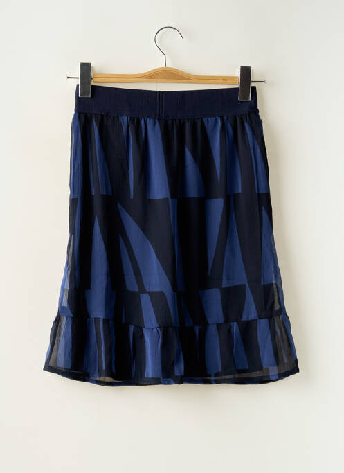 Jupe mi-longue coupe évasée bleu STREET ONE femme