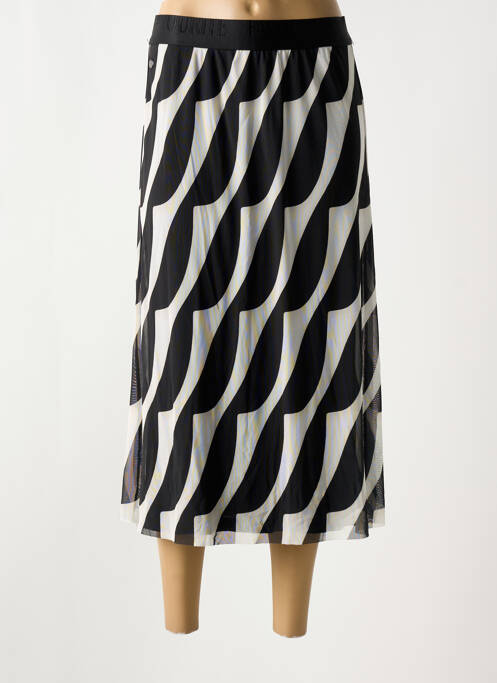 Jupe longue imprimé fantaisie noir STREET ONE femme