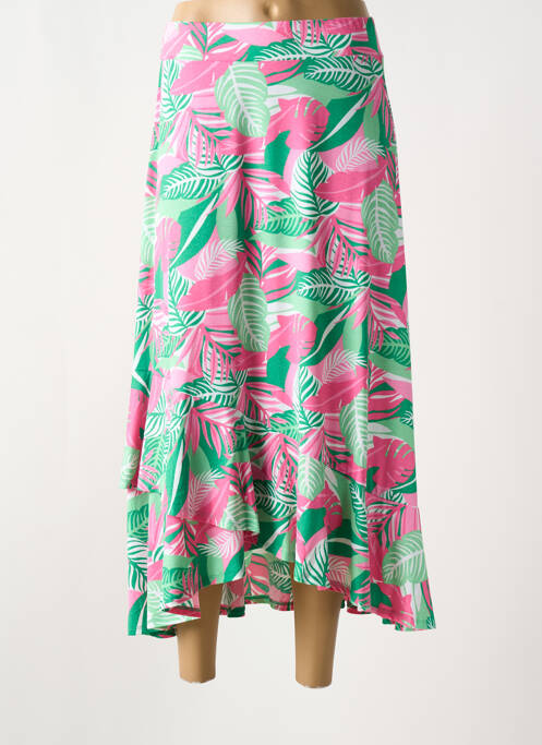 Jupe longue rose MARBLE pour femme