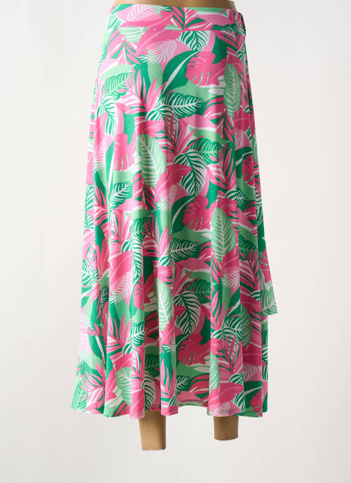 Jupe longue rose MARBLE femme