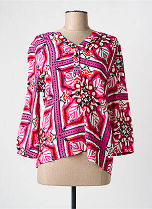 Blouse imprimé fleurs manches 3/4 rose STREET ONE femme