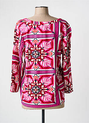 Blouse imprimé fleurs manches 3/4 rose STREET ONE femme