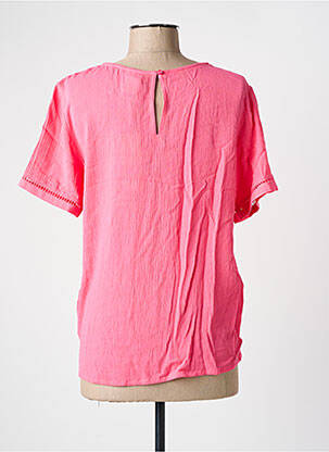 Blouse manches courtes manches courtes rose STREET ONE femme