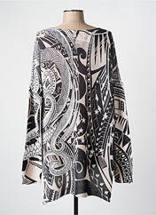 Pull tunique noir KAKIE pour femme seconde vue