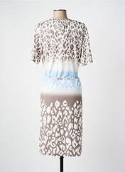 Robe mi-longue marron FRANK WALDER pour femme seconde vue