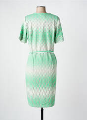 Robe mi-longue vert FRANK WALDER pour femme seconde vue