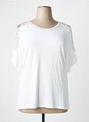 T-shirt beige EVA KAYAN pour femme seconde vue