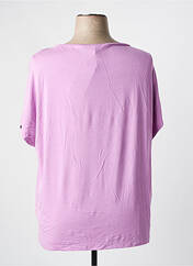 T-shirt violet MARBLE pour femme seconde vue