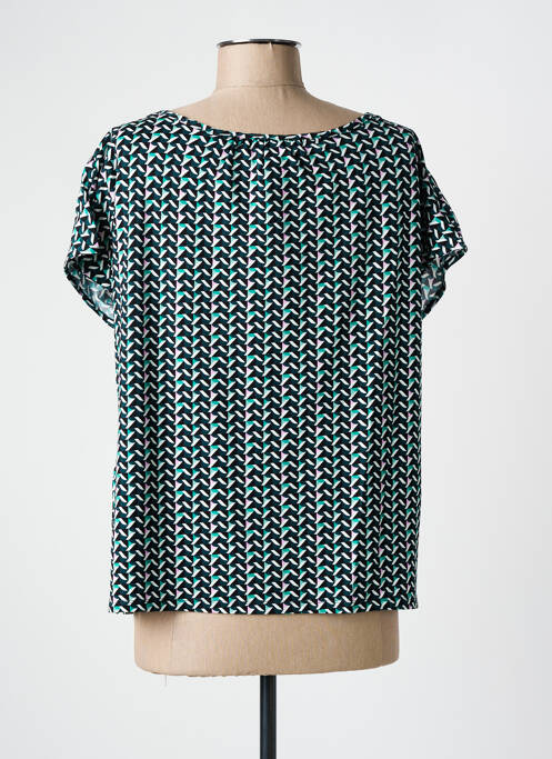 Blouse manches courtes manches courtes vert STREET ONE femme