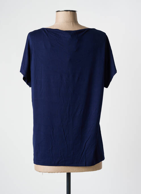 T-shirt bleu MARBLE femme