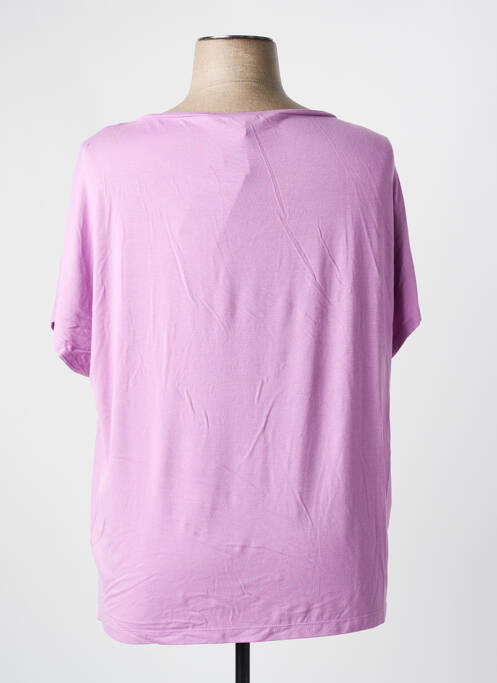 T-shirt violet MARBLE femme