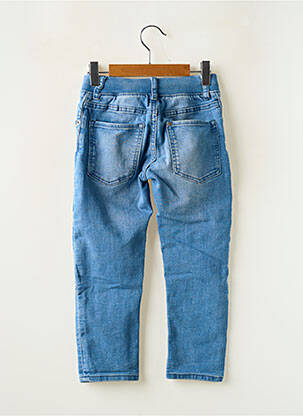 Jeans coupe slim tissage denim bleu SANS MARQUE garçon