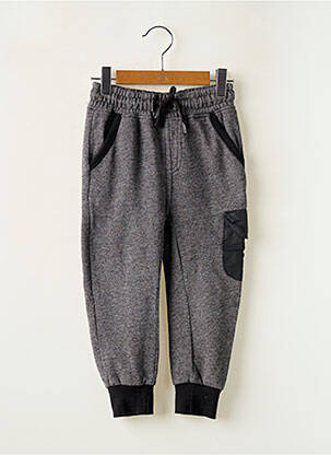 Jogging poches taille élastique gris LIBERTO garcon
