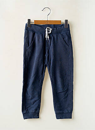 Jogging poches taille élastique bleu Z garcon