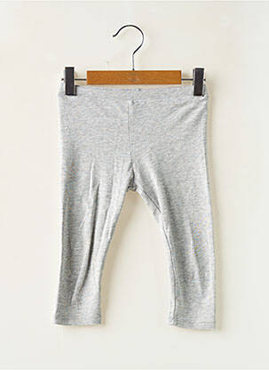 Legging slim taille élastique gris JACADI PARIS fille