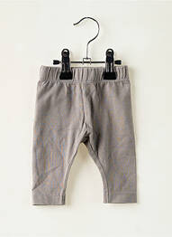 Legging slim taille élastique gris KITCHOUN fille