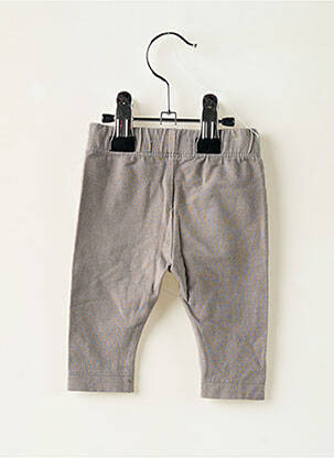 Legging slim taille élastique gris KITCHOUN fille