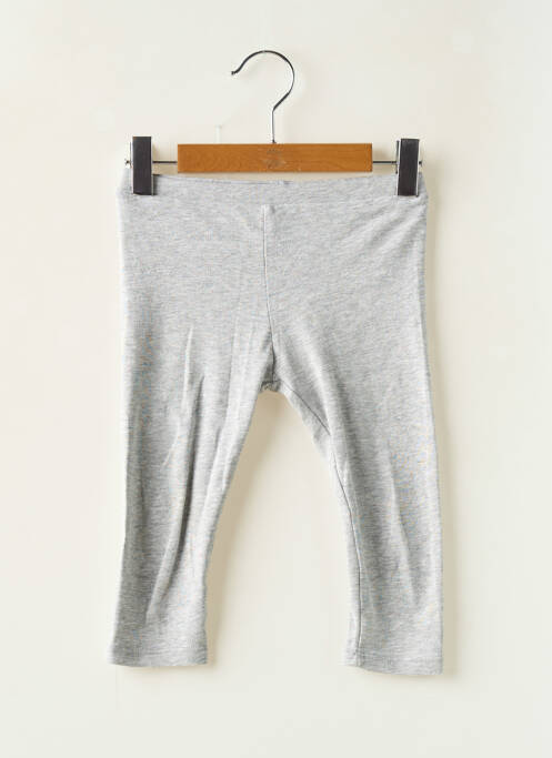 Legging slim taille élastique gris JACADI PARIS fille