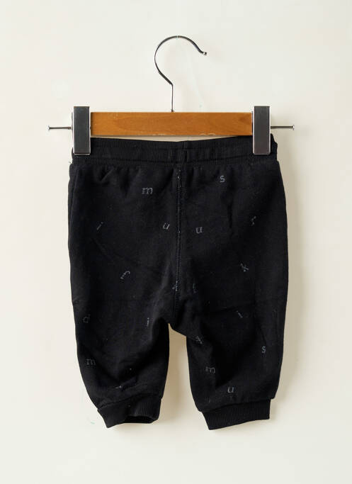 Pantalon droit fermeture liens à nouer taille élastique noir H&M garcon
