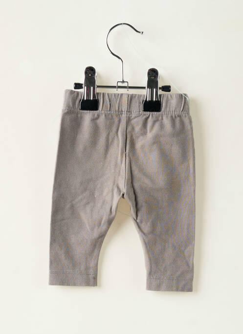 Legging slim taille élastique gris KITCHOUN fille