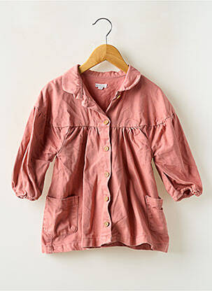 Veste casual poches orange VERTBAUDET fille