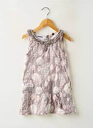 Robe mi-longue sans manche sans manche gris IKKS fille