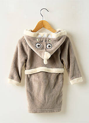 Robe de chambre manches longues beige IN EXTENSO enfant